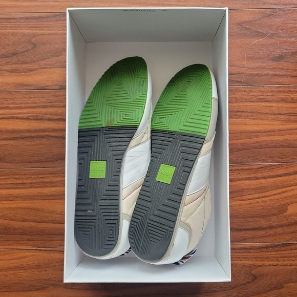 Hugo Boss Zeuss White Leather Trainers - Picture 9 of 9